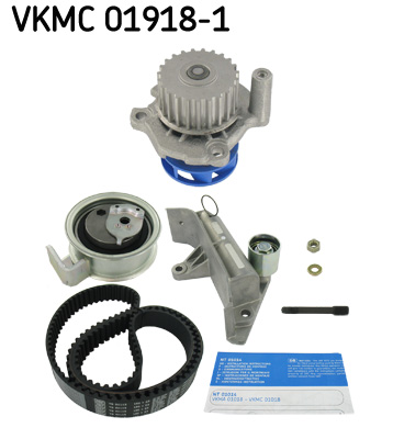 SKF VKMC 01918-1 Vezérlés készlet, fogasszíj szett (szíj+görgők+vízpumpa)